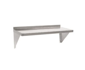 Infernus Stainless Steel Wall Shelf - 180cm/71"
