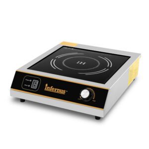 Infernus INF-IC1 Commercial Single Induction Hob Cooker 3000W 3kW (13A)