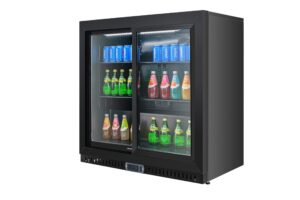 Double Door Bar Cooler 212L