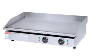 Infernus INF-HEG820 Commercial 70cm Steel Plate Electric Griddle 4.4kW (2x 13A)