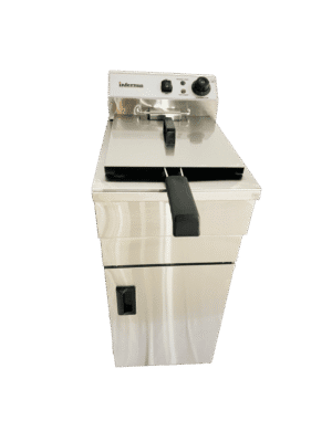 Infernus INF-161FS Commercial Freestanding Single Tank Electric Fryer 16L 3kW (13A)