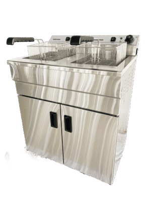 Infernus INF-162FS Commercial Freestanding Twin Tank Electric Fryer 2x16L 6kW