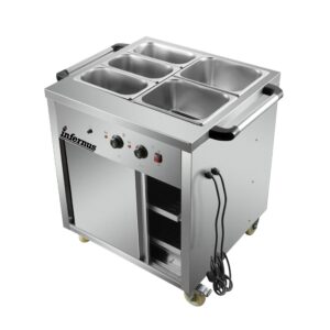 Heated Display Hot Cupboard 88cm
