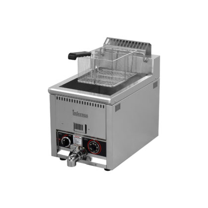 Infernus Countertop Single Tank Gas Fryer LPG