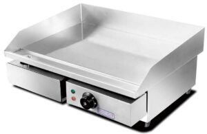 Infernus INF-HEG818 Commercial 50cm Steel Plate Electric Griddle 3kW (13A)