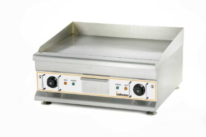 Infernus Premium 60cm Chrome Top Griddle 2.5+2.5kW