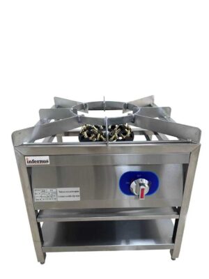 Infernus INF-32NRLPG Commercial Heavy Duty Gas Stockpot Stove Boiling Ring (LPG)