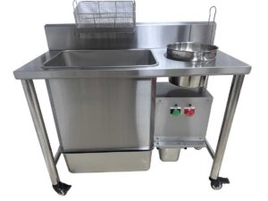 Infernus Commercial Automatic Breading Table INF-SBT – Electric Flour Sifter Station (13A)