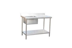 Infernus Stainless Steel Right Drainer Sink - 120cm/48"
