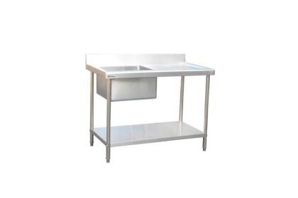 Infernus Stainless Steel Right Drainer Sink - 120cm/48"