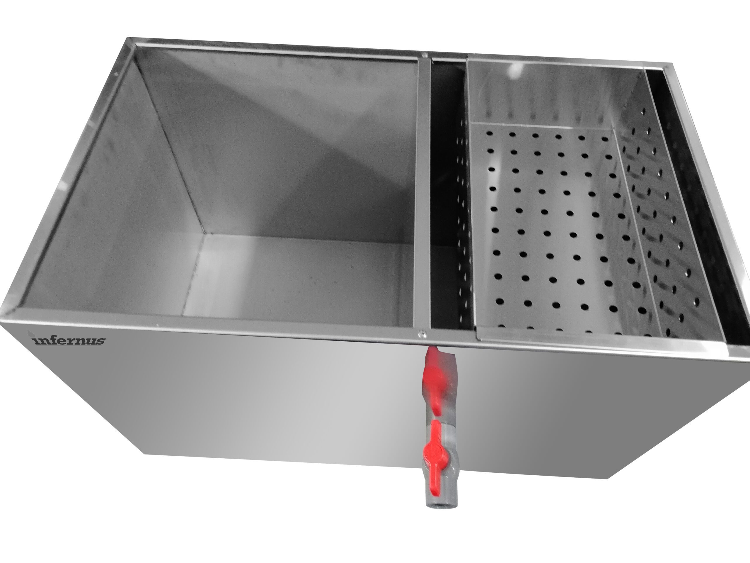 Infernus Commercial Stainless Steel Grease Trap – 162L/H Water & Oil Separator - Image 5