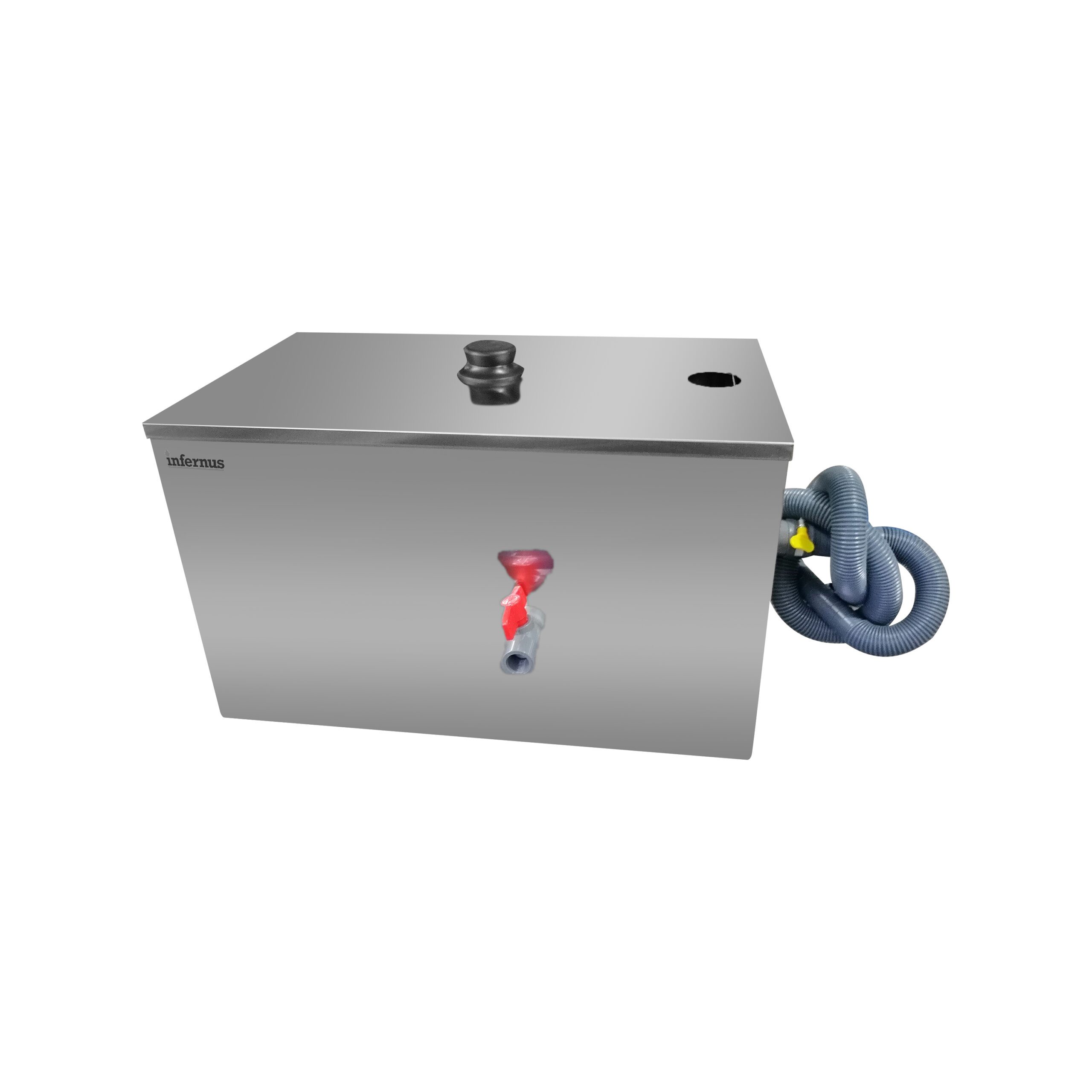 Infernus Commercial Stainless Steel Grease Trap – 162L/H Water & Oil Separator - Image 4