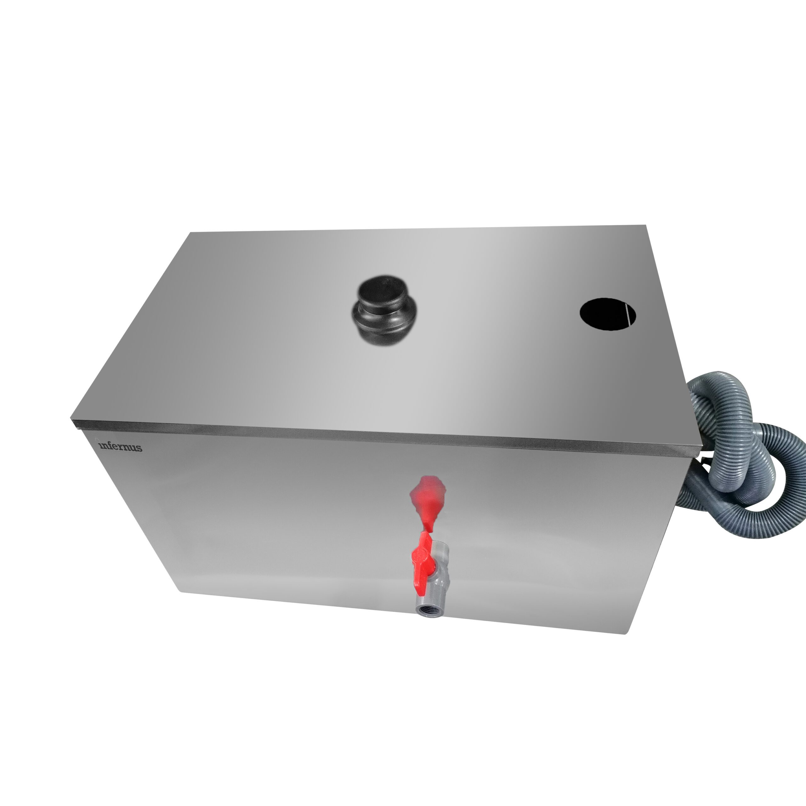 Infernus Commercial Stainless Steel Grease Trap – 162L/H Water & Oil Separator - Image 3