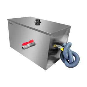 Infernus Commercial Stainless Steel Grease Trap – 162L/H Water & Oil Separator