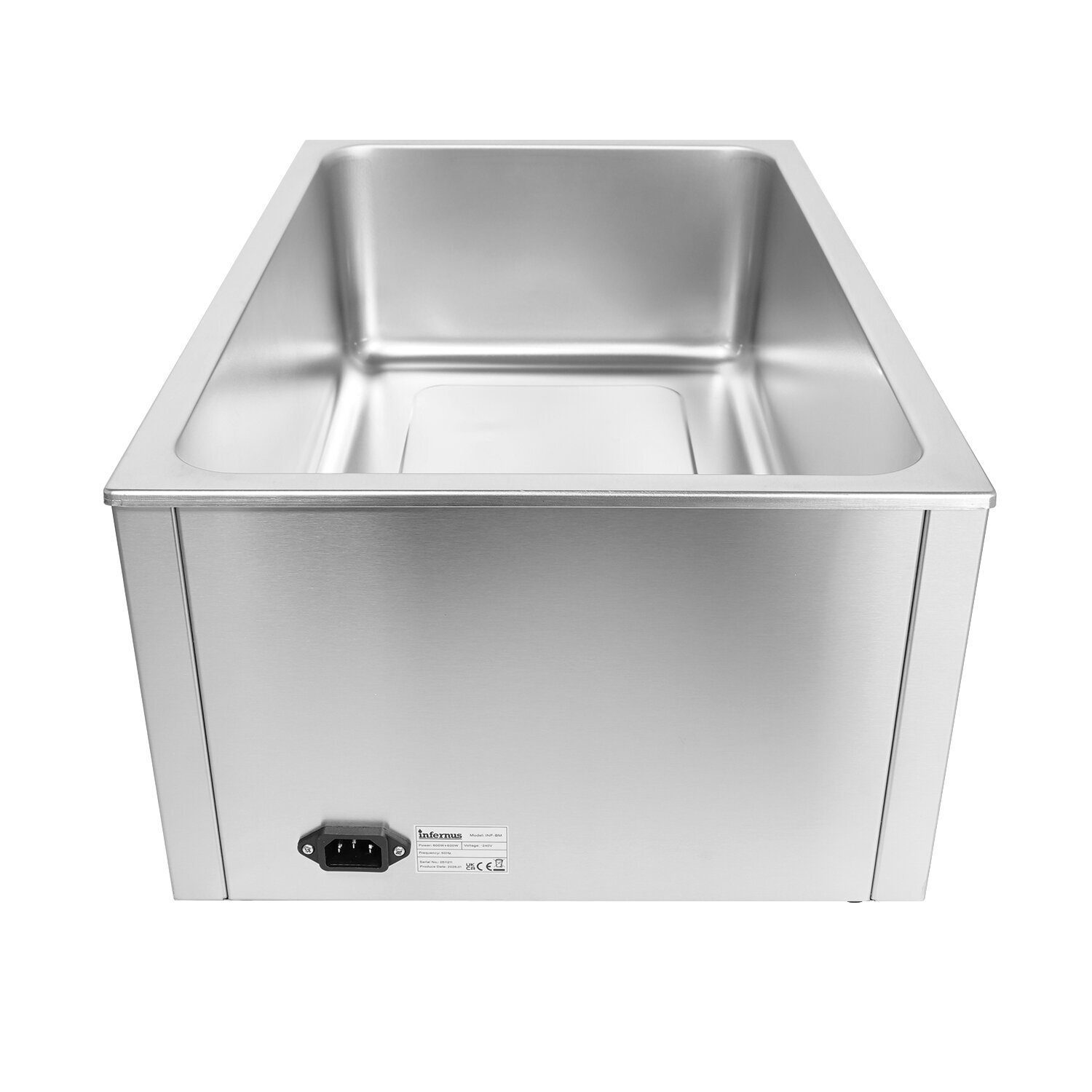 Infernus INF-BM Commercial Wet Heat Bain Marie GN 1/1 1.2kW (13A Plug) - Image 6
