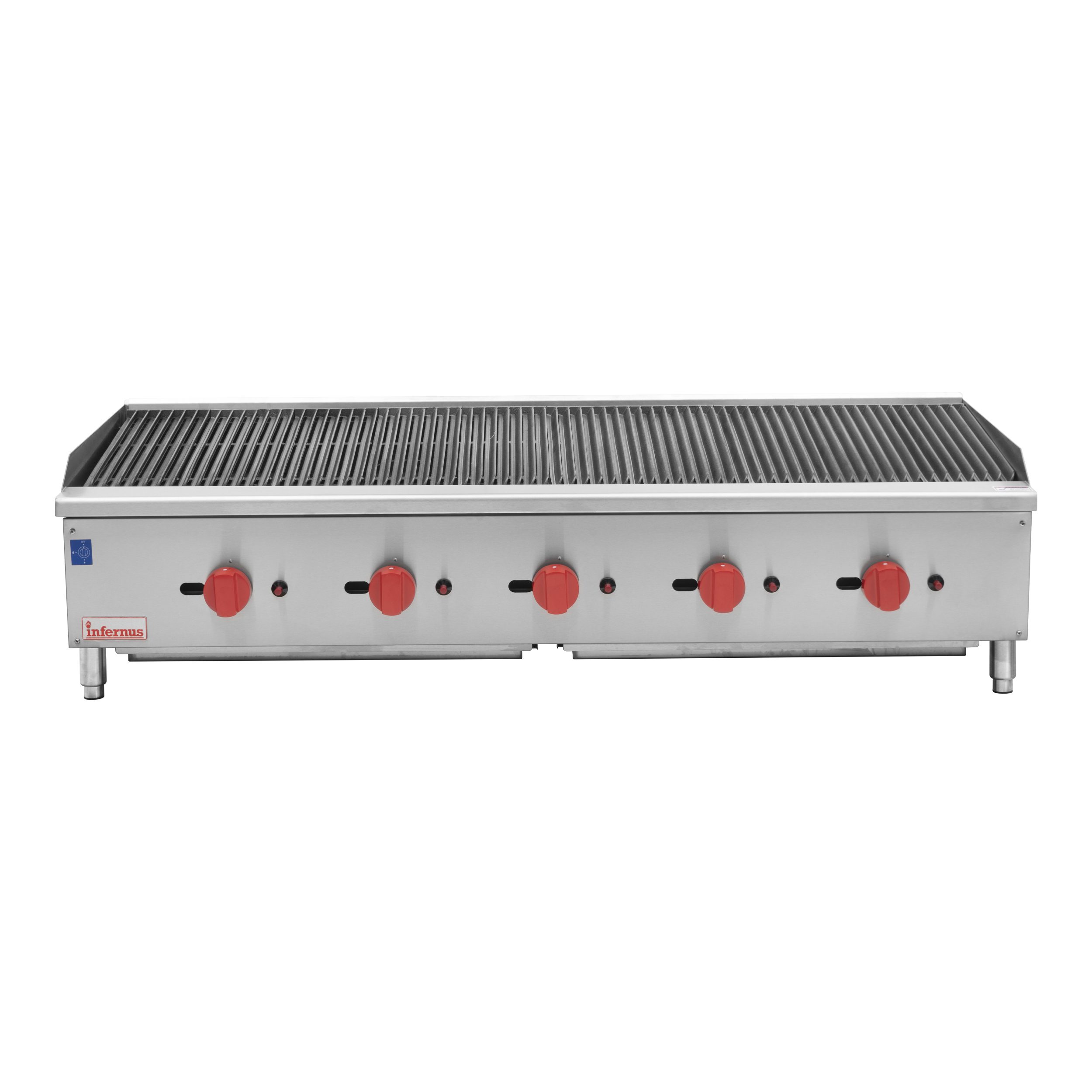 Infernus 5 Burner Gas Radiant Charbroiler / Chargrill – 60″ - Image 8