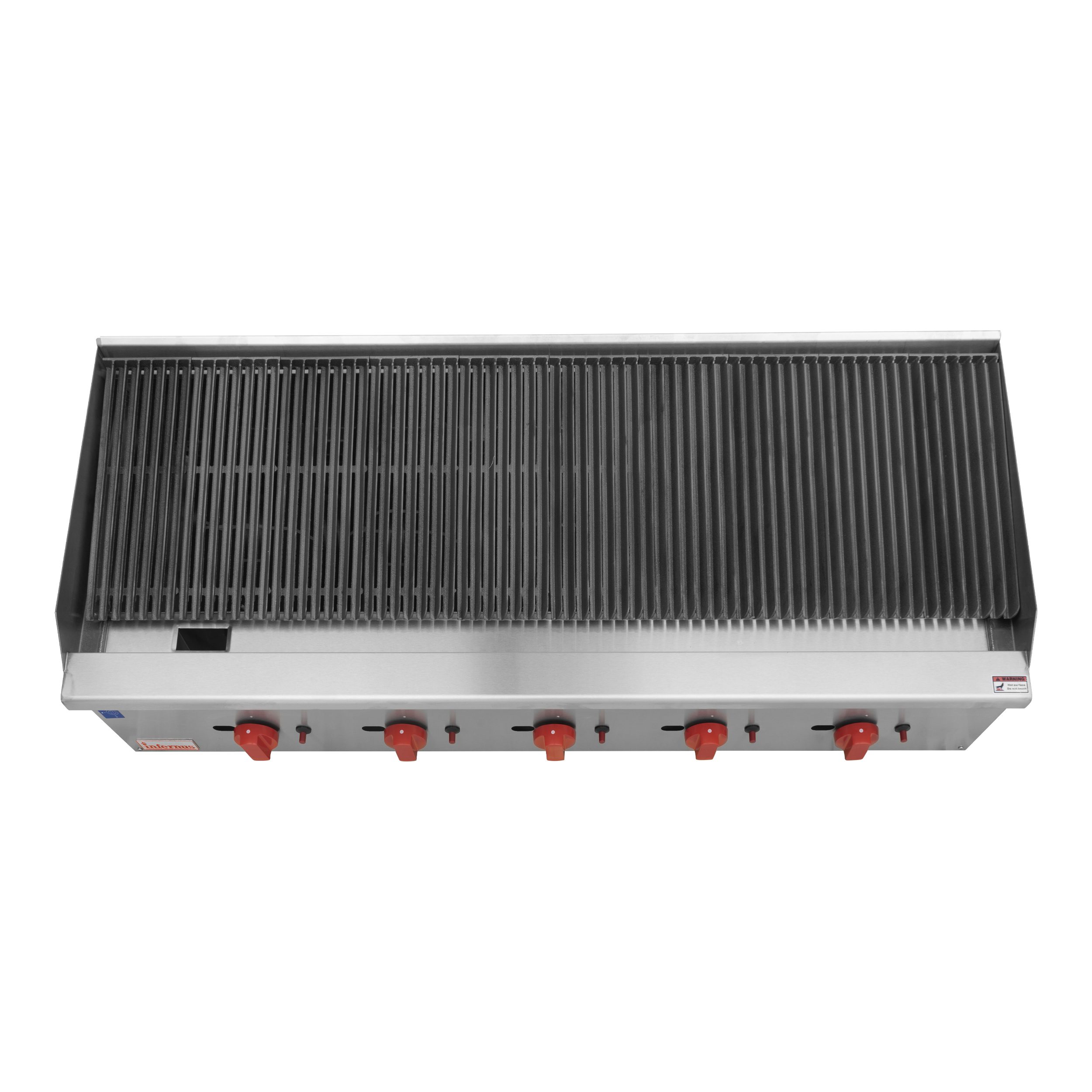 Infernus 5 Burner Gas Radiant Charbroiler / Chargrill – 60″ - Image 5