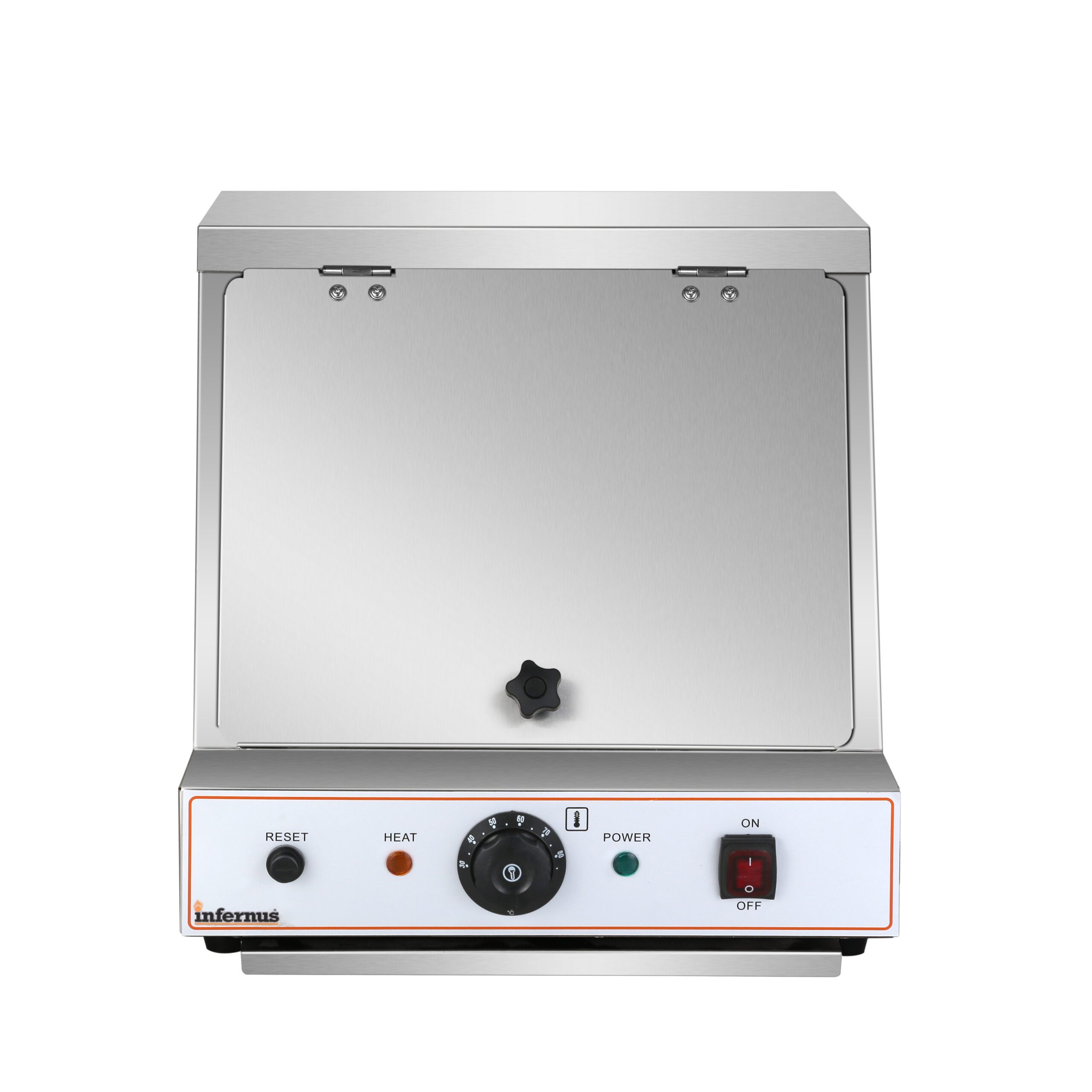 Infernus INF-CW2 Countertop Chip Scuttle – Top & Bottom Heated - Image 5
