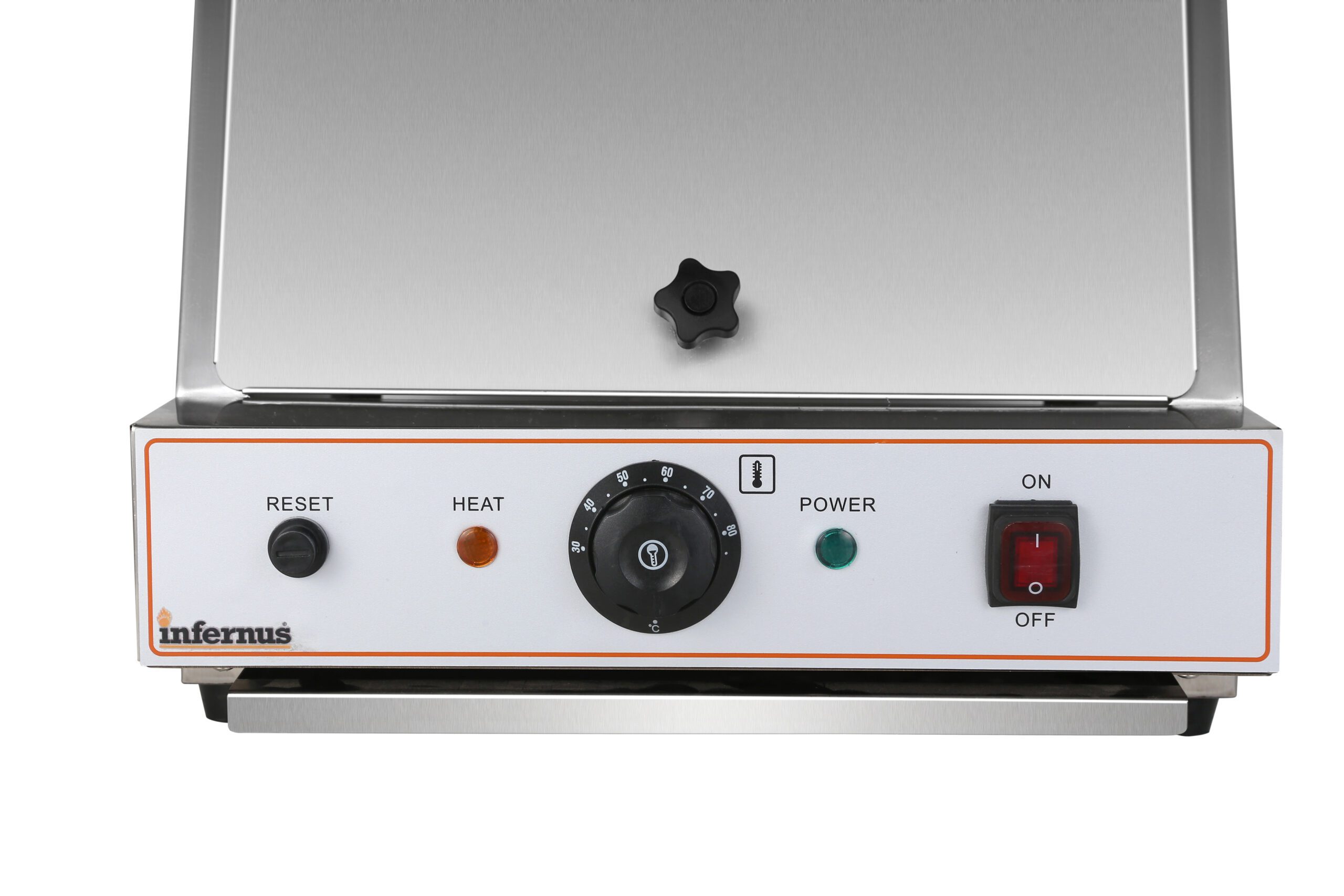 Infernus INF-CW2 Countertop Chip Scuttle – Top & Bottom Heated - Image 6