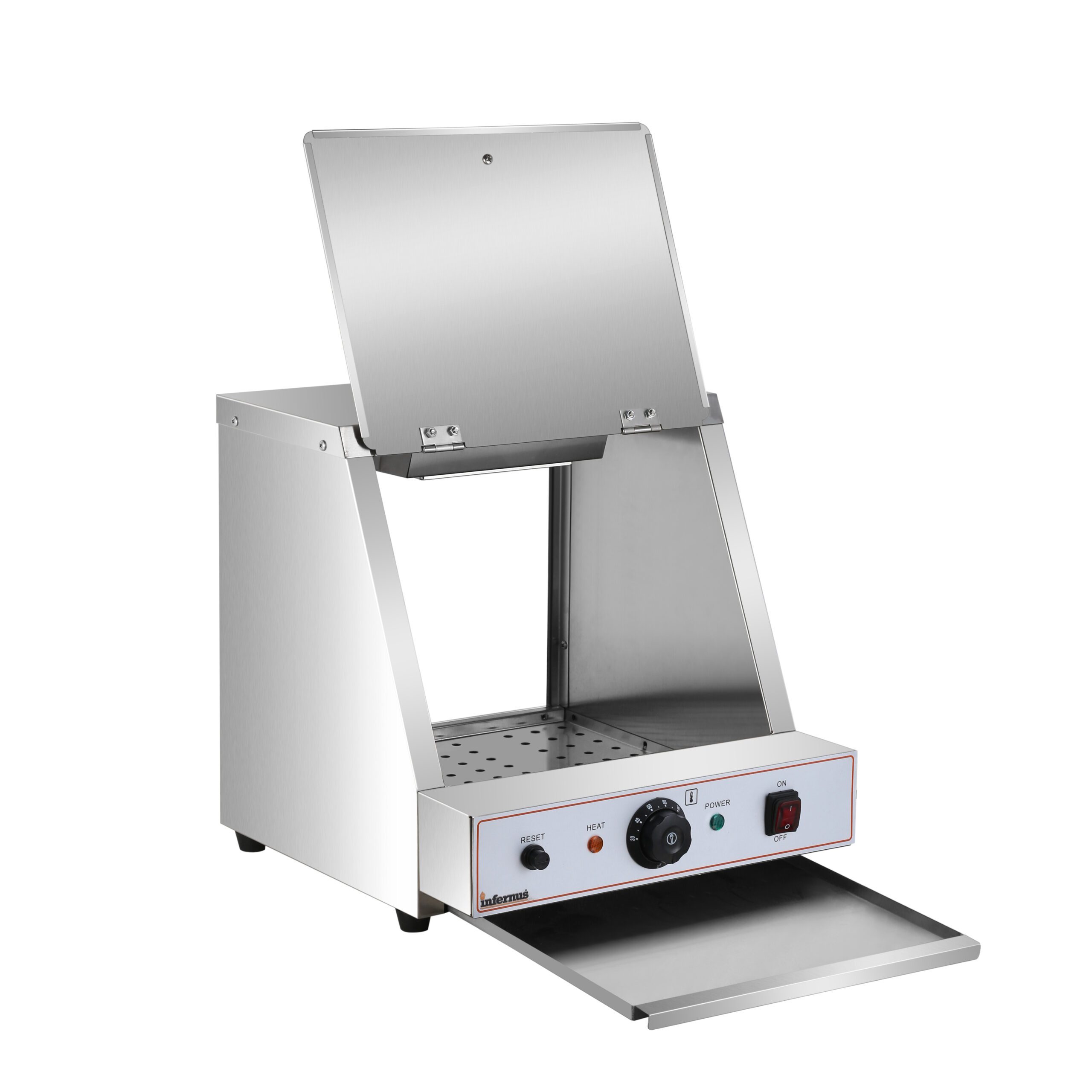 Infernus INF-CW2 Countertop Chip Scuttle – Top & Bottom Heated - Image 7