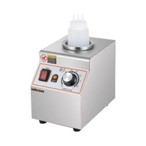 Infernus Commercial Single Bottle Electric Sauce Warmer – Stainless Steel