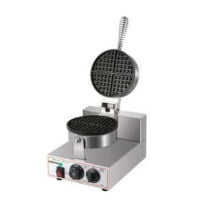 Infernus INF-WB1 Commercial Single Waffle Maker Baker 1kW (13A Plug)