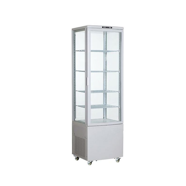 Infernus 238 Litre Upright Display Refrigerator | Commercial Glass Door Display Fridge