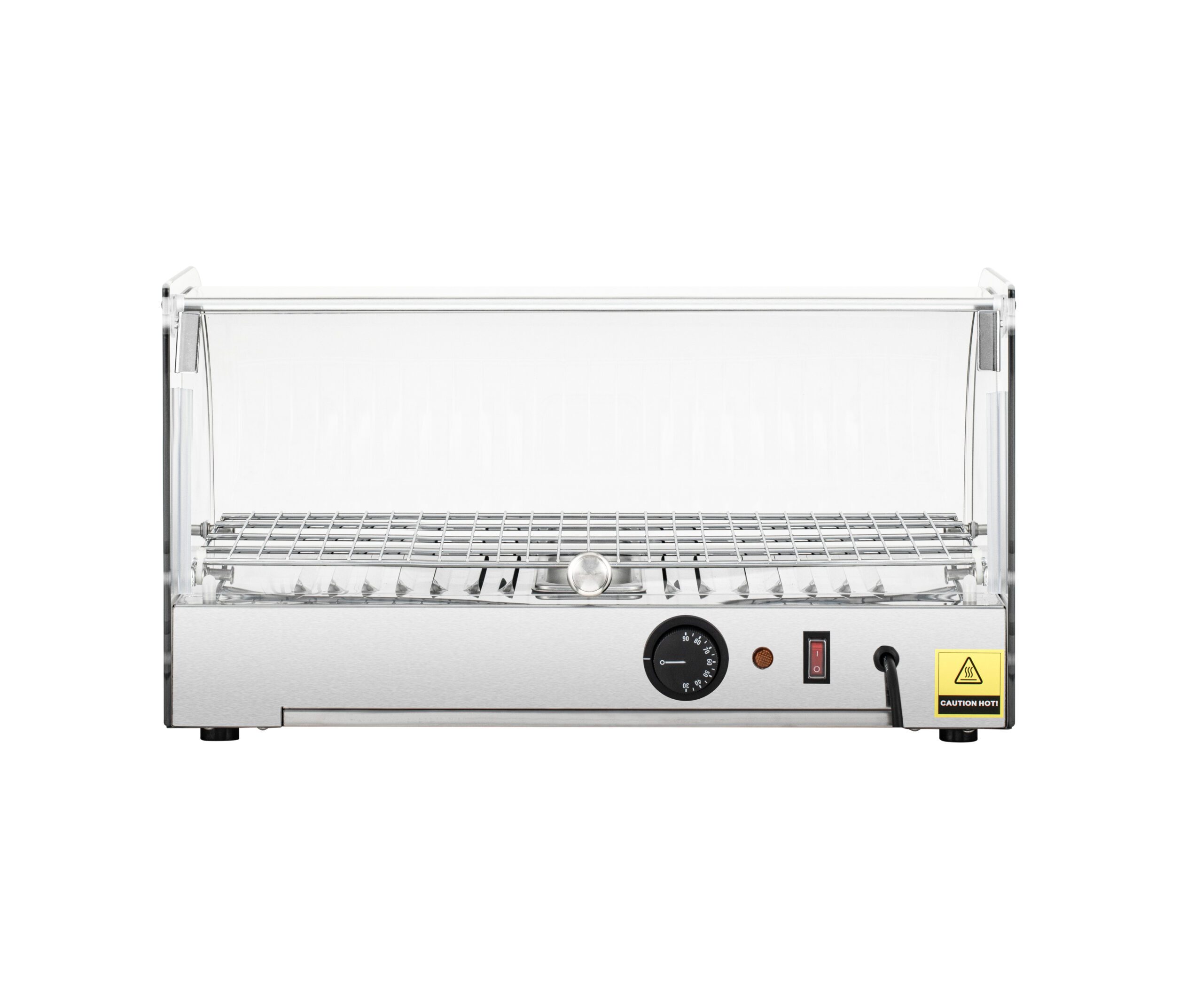 Infernus Single Shelf Counter Heated Display 25L - Curved - Image 4
