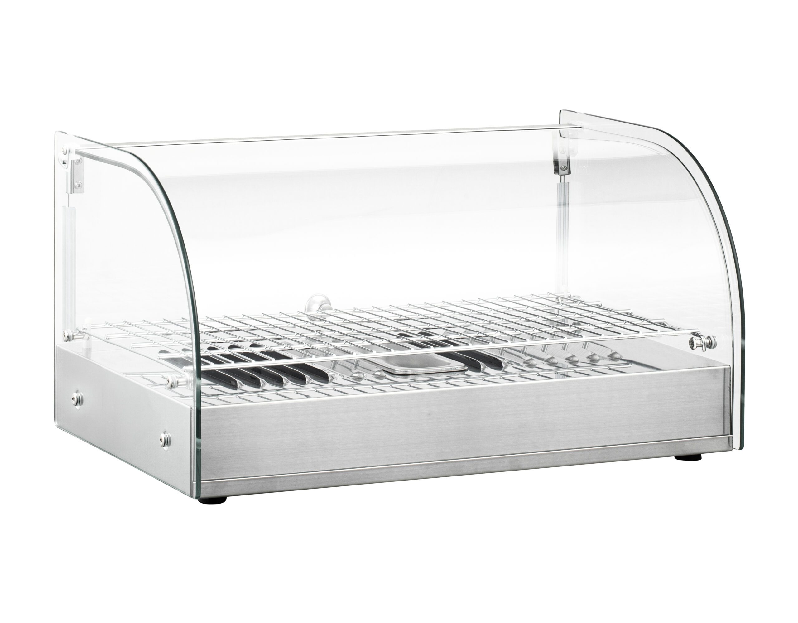 Infernus Single Shelf Counter Heated Display 25L - Curved - Image 7