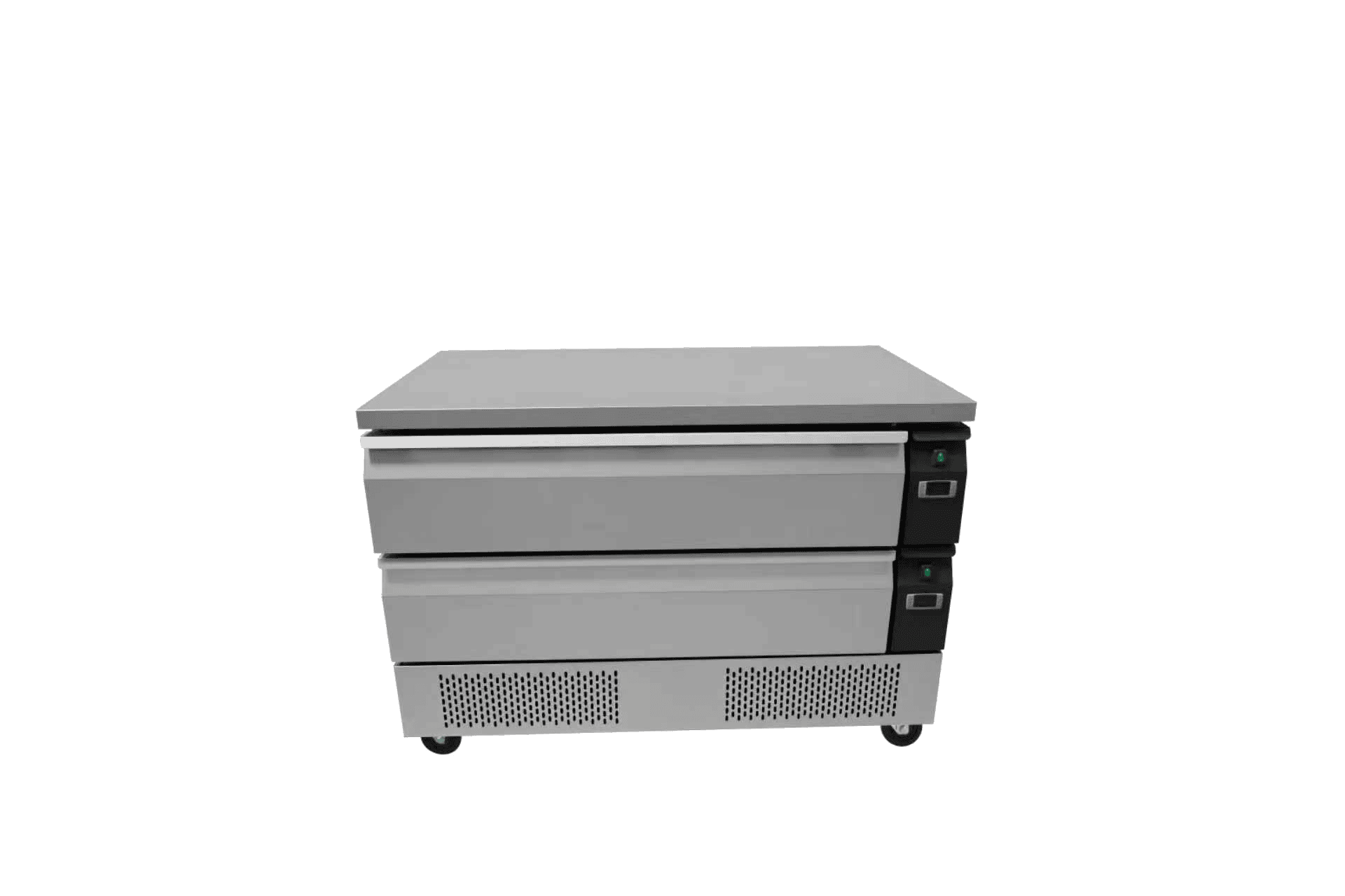 Commercial Stainless Steel 2 Drawer Undercounter Fridge Freezer 170L GN 1/1 (13A) - Image 2