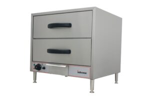 Infernus INF-WL2 Commercial 2 Drawer Warming Cabinet 1/1 GN 0.9kW (13A Plug)