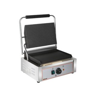 Infernus INEG-PGDSA Commercial Double Contact Panini Grill Ribbed 2.2kW (13A)